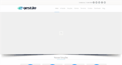 Desktop Screenshot of e-gestao.com.br