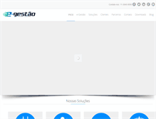 Tablet Screenshot of e-gestao.com.br
